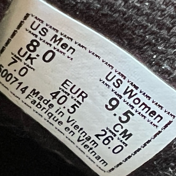 VANS Old Skool Purple Mysterioso Tie Dye Sneakers - Picture 3 of 11